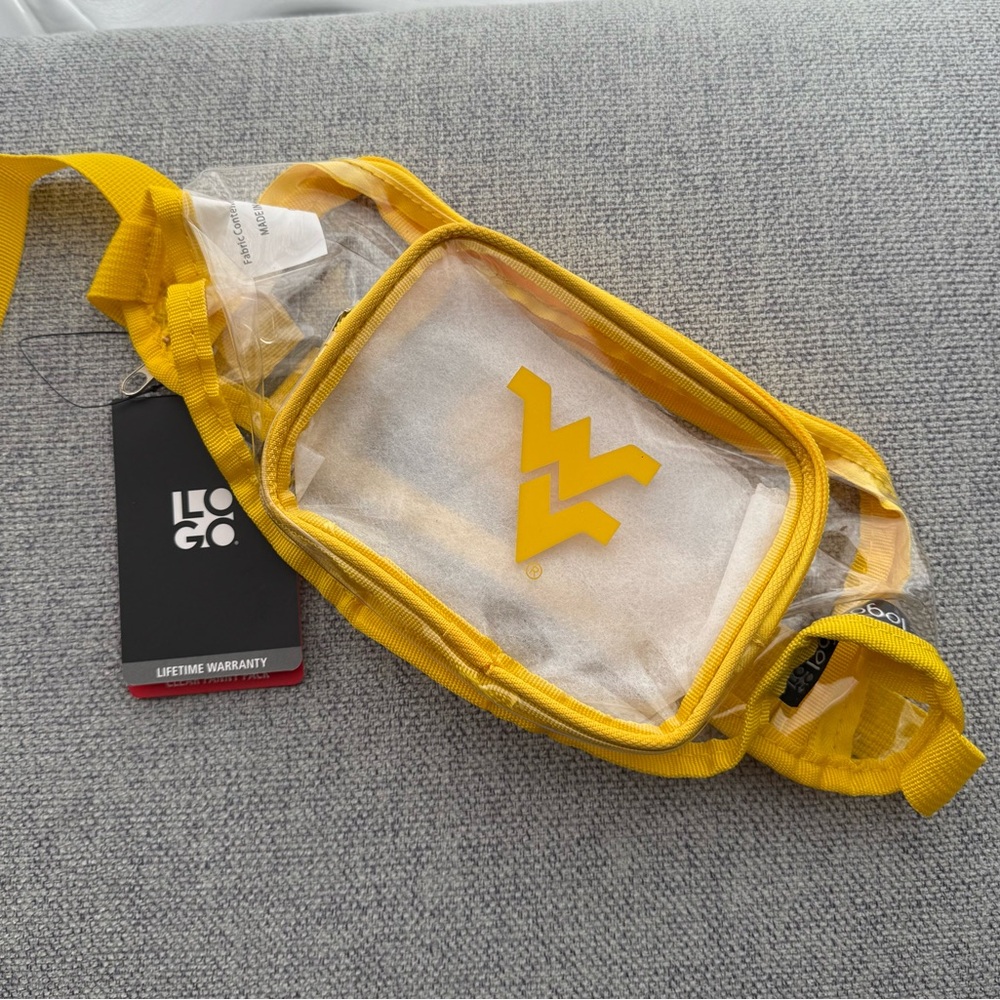 Clear WVU Bag